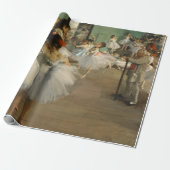 Degas Dance Class Ballet Dancers Ballerina Art Geschenkpapier (Ungerollt)