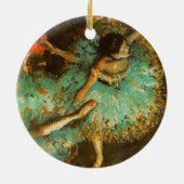 Degas Dance Class Ballet Dancers Ballerina Art Keramik Ornament (Hinten)
