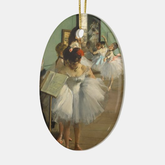 Degas Dance Class Ballett Tänzer Keramikornament (Links)