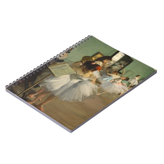 Degas Dance Class Ballett Tänzer Notizblock (Linke Seite)