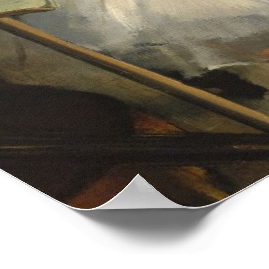 Degas Dance Class Ballett Tänzer Poster (Ecke)