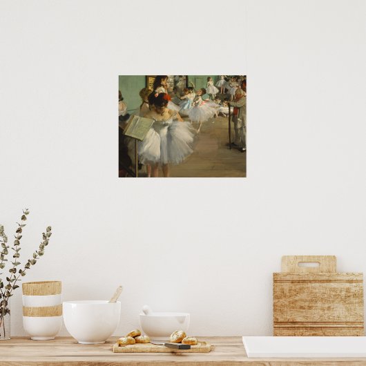 Degas Dance Class Ballett Tänzer Poster (Küche)