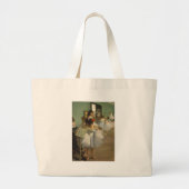 Degas Dance Class Cafè Lugano Jumbo Stoffbeutel (Vorne)