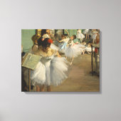 Degas Dance Class Cafè Lugano Leinwanddruck (Vorderseite)