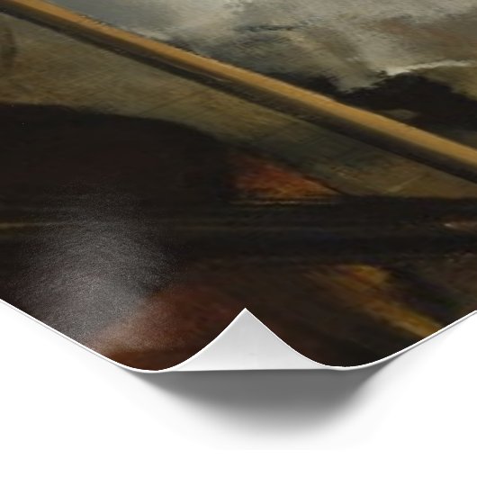 Degas Dance Class Cafè Lugano Poster (Ecke)