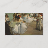 Degas Dance Class Cafè Lugano Visitenkarte (Rückseite)