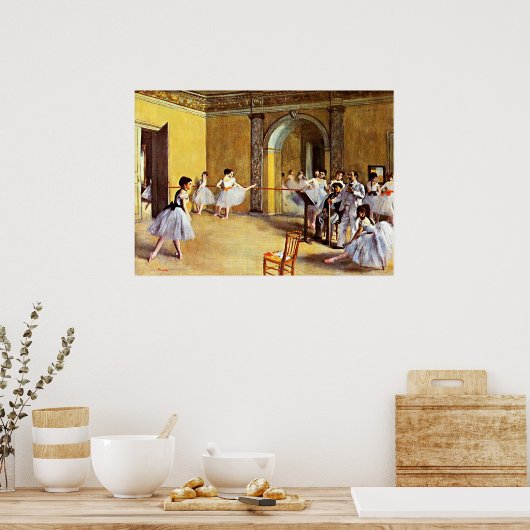 Degas - Dance Class Poster (Küche)