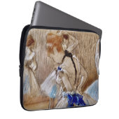 Degas Dancer mit blauem Band Laptopschutzhülle (Vorne Rechts)