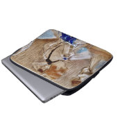 Degas Dancer mit blauem Band Laptopschutzhülle (Vorne Knopf)