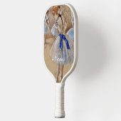 Degas Dancer mit blauem Band Pickleball Schläger (Links)