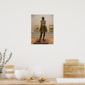 Degas Dancer Skulptur Poster (Küche)