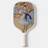 Degas Dancer With Blue Ribbon Pickleball Schläger (Vorderseite)
