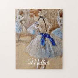 Degas Dancer With Blue Ribbon Puzzle