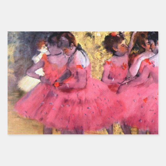 Degas, Dancers (Ballerina) Geschenkpapier Set (Vorderseite 2)