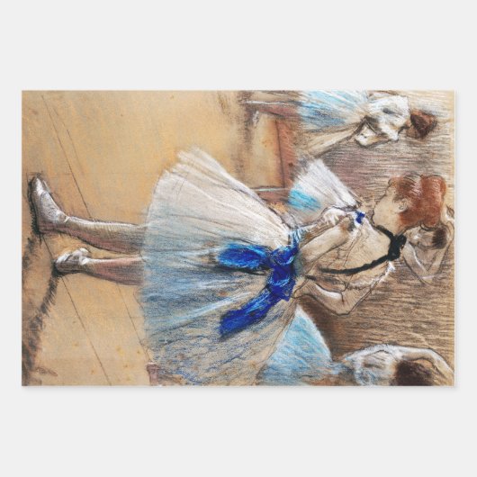 Degas, Dancers (Ballerina) Geschenkpapier Set (Vorderseite)