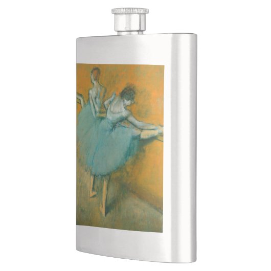 Degas Dancers im Bar Ballet Flachmann (Links)