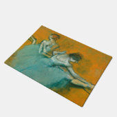 Degas Dancers im Bar Ballet Fußmatte (Schrägansicht)