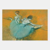 Degas Dancers im Bar Ballet Geschenkpapier Set (Vorderseite)