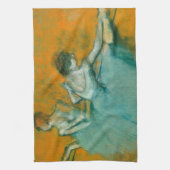Degas Dancers im Bar Ballet Geschirrtuch (Vertikal)