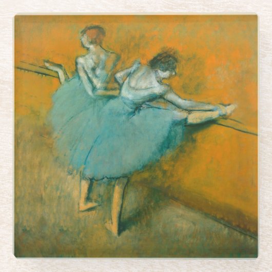 Degas Dancers im Bar Ballet Glasuntersetzer (Vorderseite)