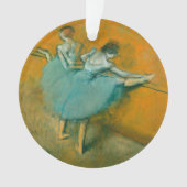 Degas Dancers im Bar Ballet Ornament (Vorderseite)