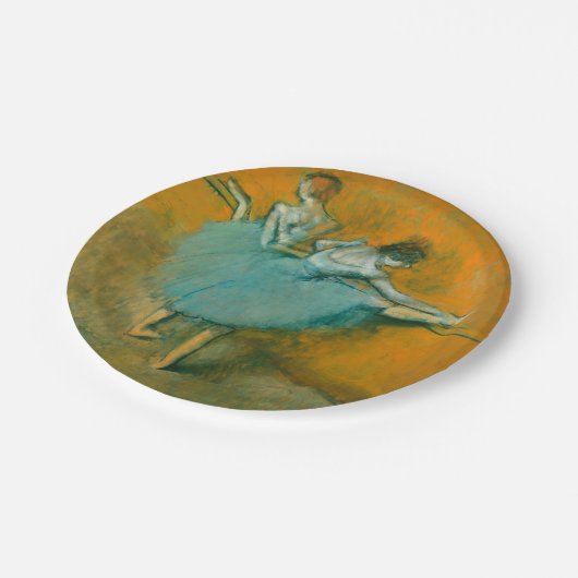 Degas Dancers im Bar Ballet Pappteller (Schrägansicht)