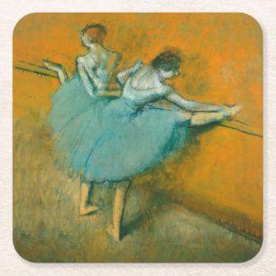 Degas Dancers im Bar Ballet Rechteckiger Pappuntersetzer