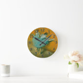 Degas Dancers im Bar Ballet Runde Wanduhr (Zuhause)