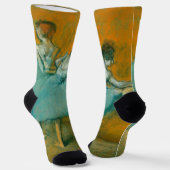 Degas Dancers im Bar Ballet Socken (Gewinkelt)