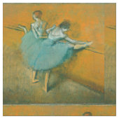 Degas Dancers im Bar Ballet Stoff (Nahaufnahme)
