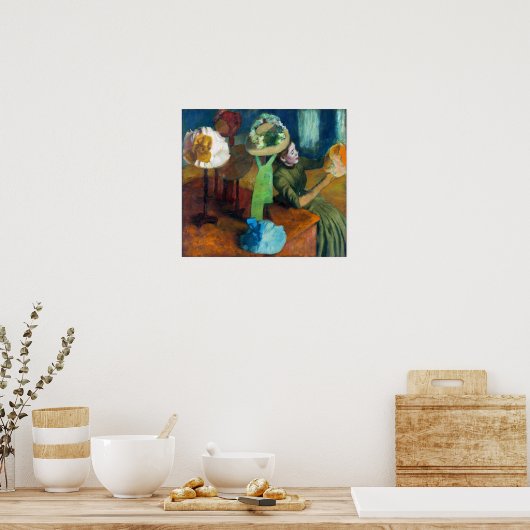 Degas - Der Milchladen Poster (Küche)