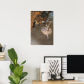 Degas Der Stern Poster (Heimbüro)