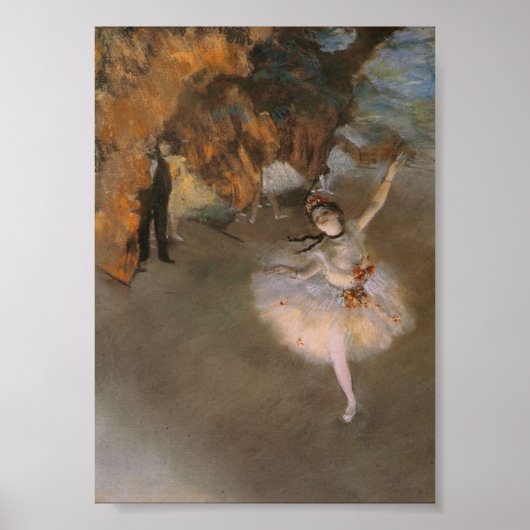 Degas Der Stern Poster (Vorne)