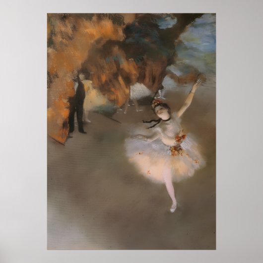 Degas Der Stern Poster (Vorne)