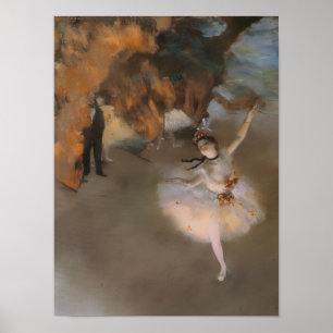 Degas Der Stern Poster