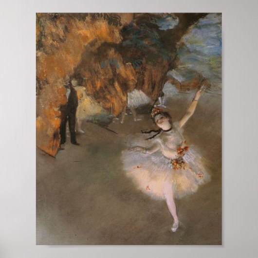 Degas Der Stern Poster (Vorne)