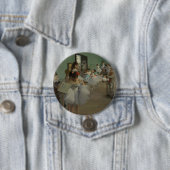 Degas' Der Tanzunterricht Button (Beispiel)