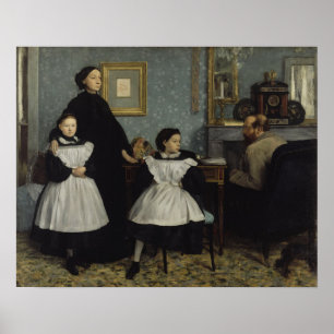 Degas - Die Familie Bellelli Poster