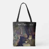 Degas' Die Probe des Balletts auf der Bühne: Tasche (Rückseite)