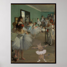 Degas' Die Tanzklasse mit Ballettkiste