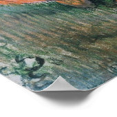 Degas - Drei russische Tänzer Poster (Ecke)