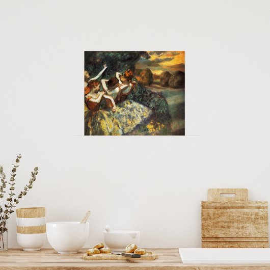 Degas Four Dancers Poster (Küche)