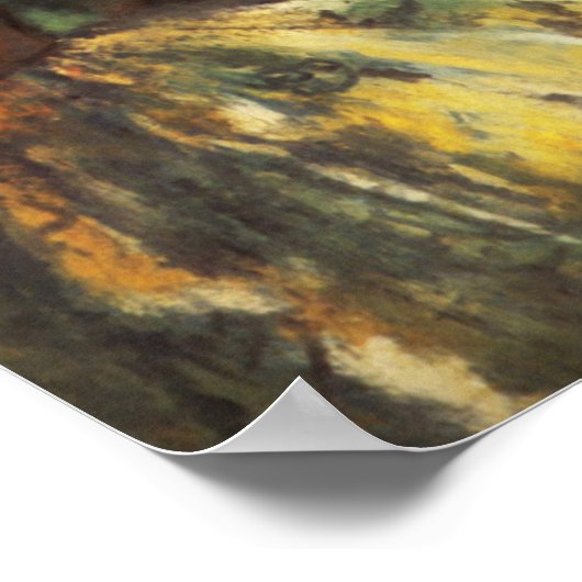 Degas Four Dancers Poster (Ecke)