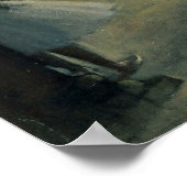 Degas - Foyer Probe des Tanzes Poster (Ecke)