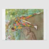 Degas-Harlequin Decoupage Seidenpapier (Vorderseite)