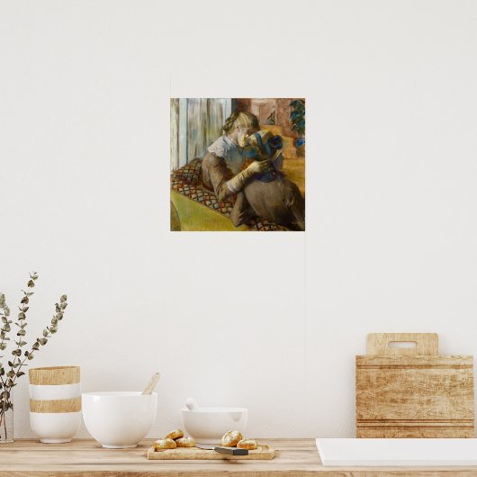 Degas - Im Milliner Poster (Küche)