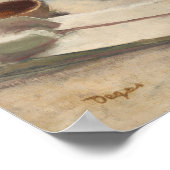 Degas - Ironie der Frau Poster (Ecke)