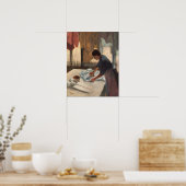 Degas - Ironie der Frau Poster (Küche)