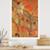 Degas: Miss Lala beim Cirque Fernando Poster (Küche)