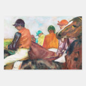 Degas, Pferderennen Geschenkpapier Set (Vorderseite)